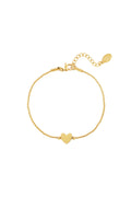 Lara armband met hartje