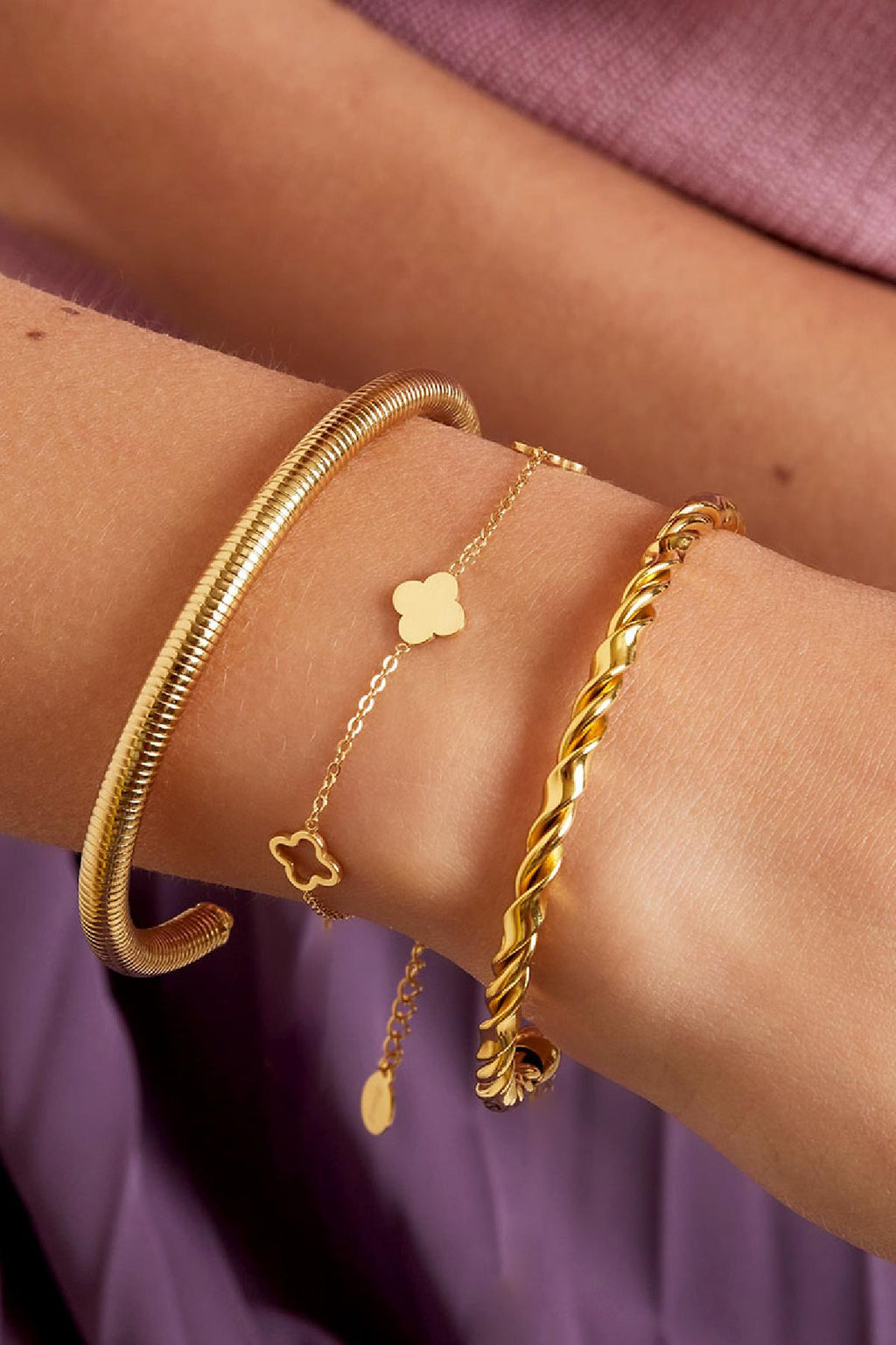 Pien klaver armband