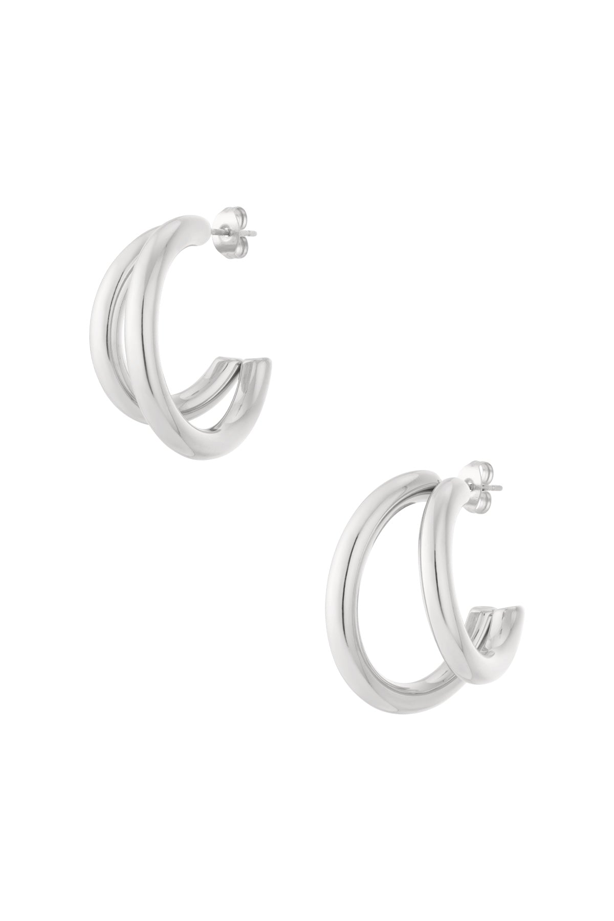 Nieke double hoops