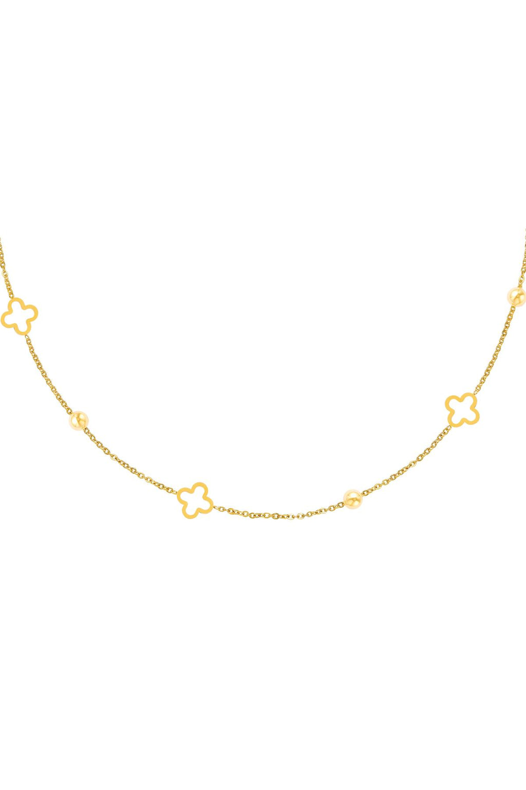 Leigh klaver ketting