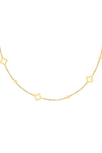 Leigh klaver ketting