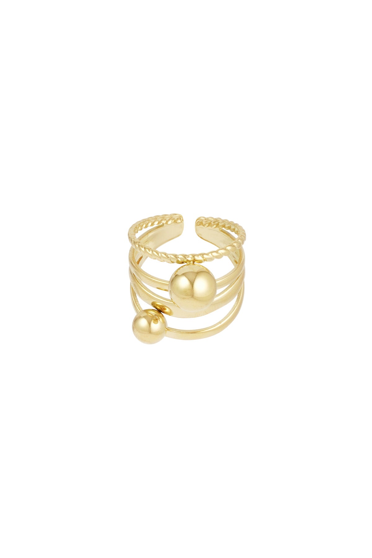 Julie layered ring