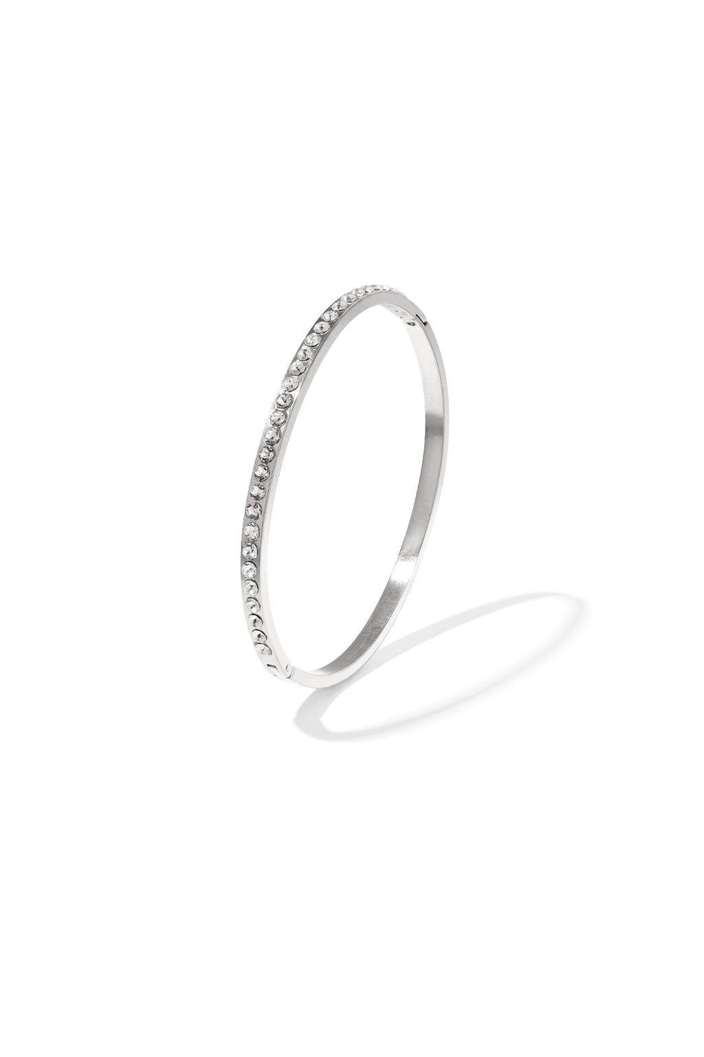 Stefanie bangle armband met steentjes