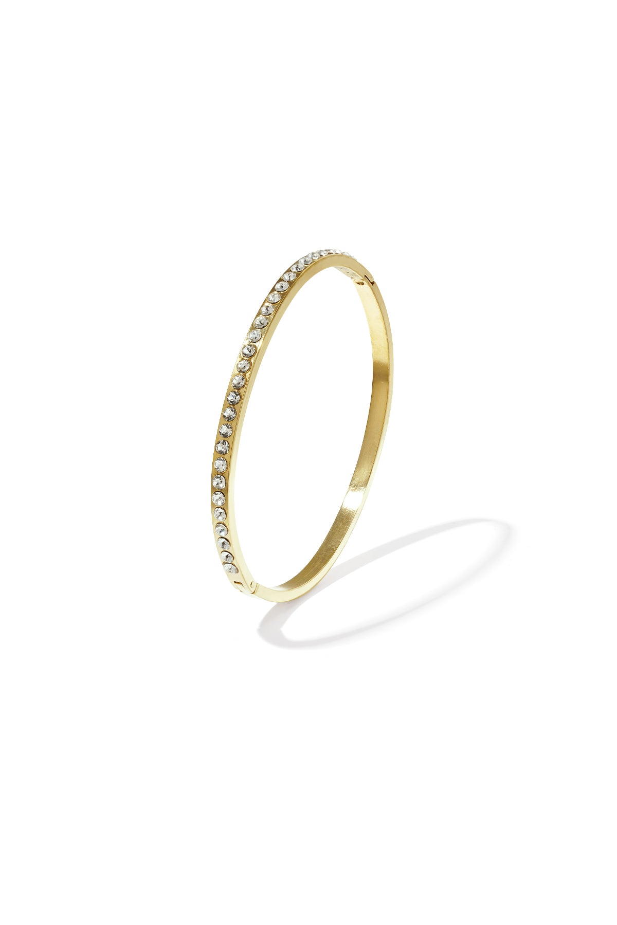 Stefanie bangle armband met steentjes
