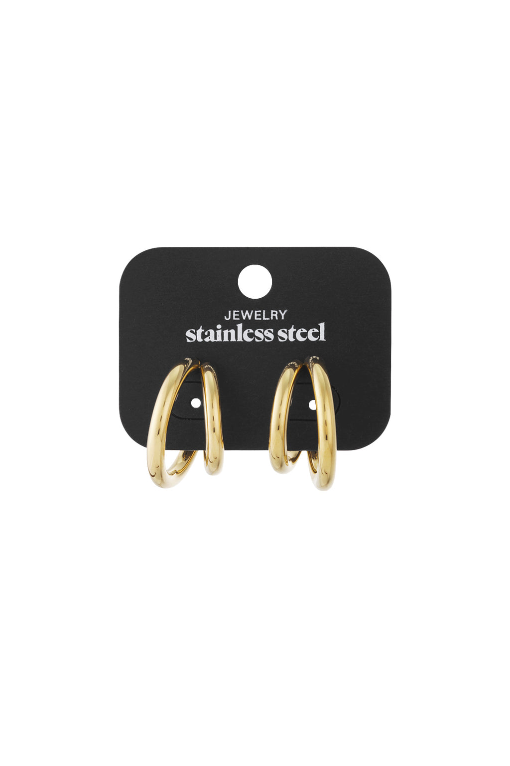 Nieke double hoops