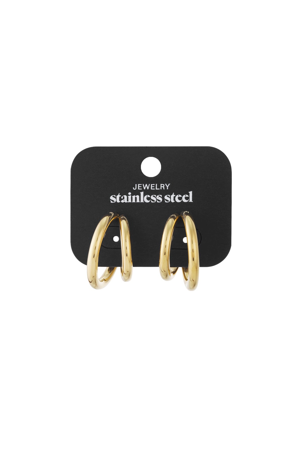 Nieke double hoops