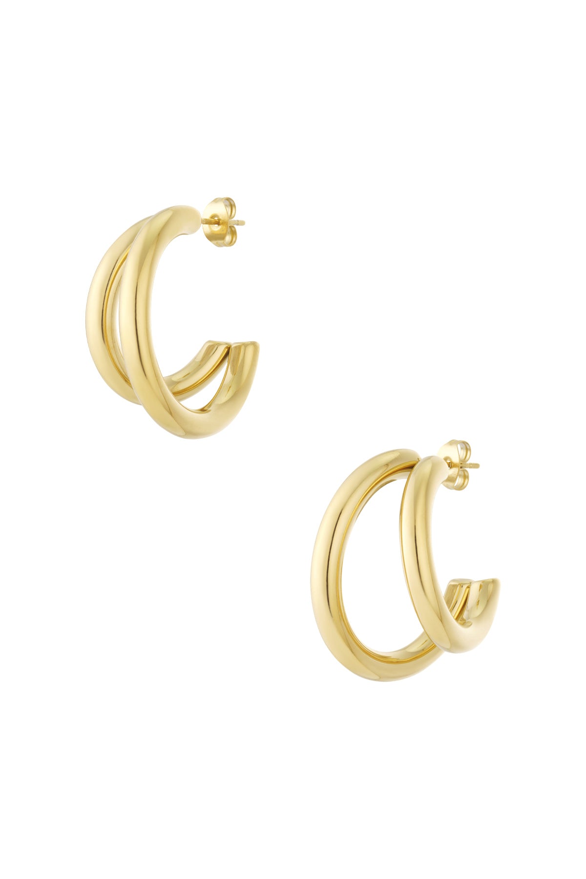 Nieke double hoops